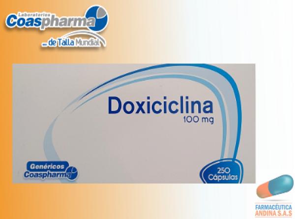 Doxiciclina 100 mg genérico