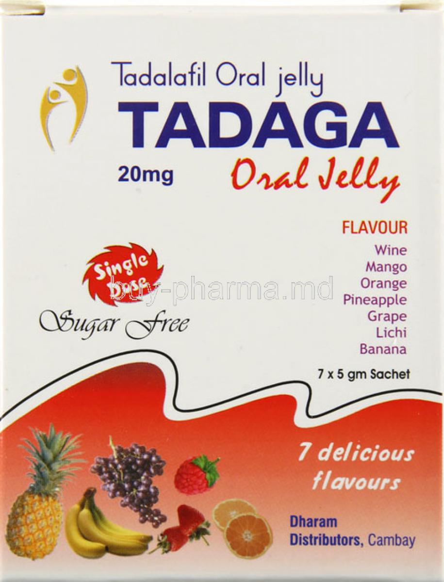 Tadalafil 20 mg jelly