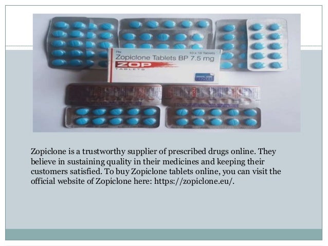 Cómo comprar zopiclone