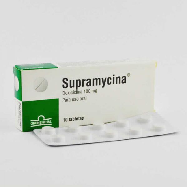 Vibramicina doxiciclina 100mg precio