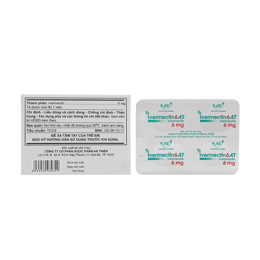 ivermectin 6 a.t 6mg