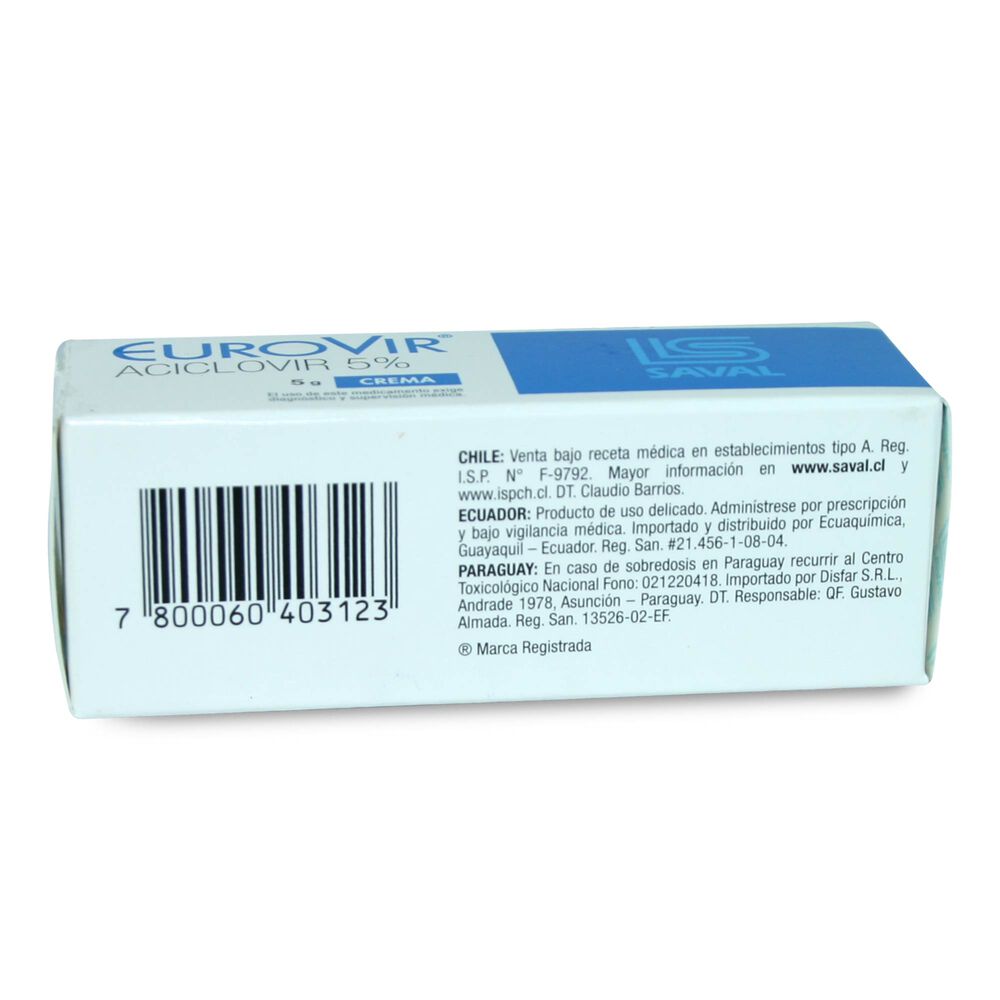 Aciclovir 2 gr precio