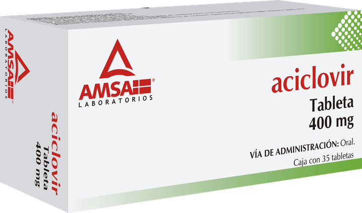 Aciclovir capsulas 400 mg precio