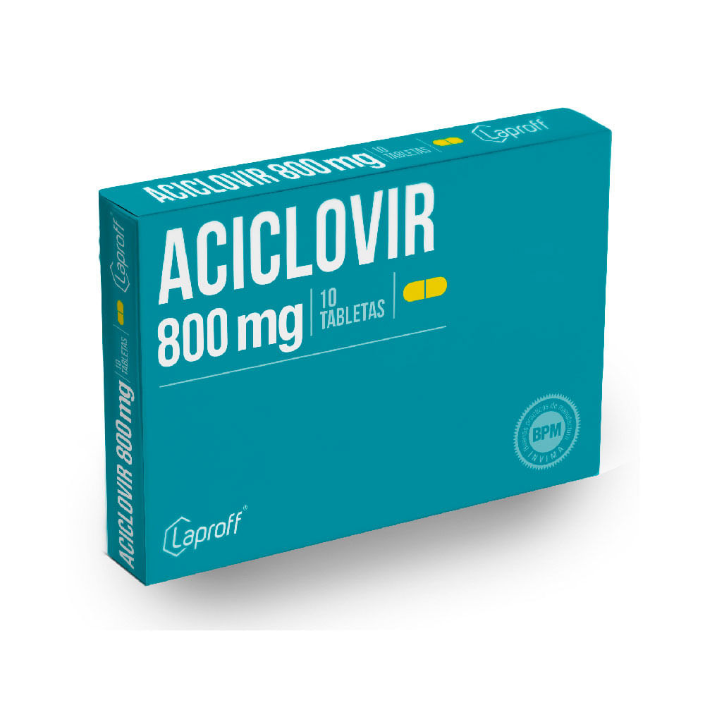 Aciclovir capsulas precio