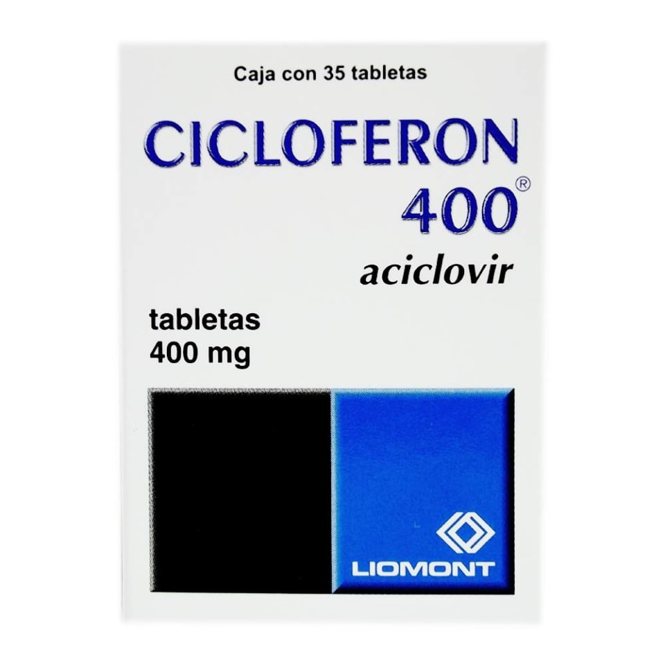 Aciclovir precio 400 mg