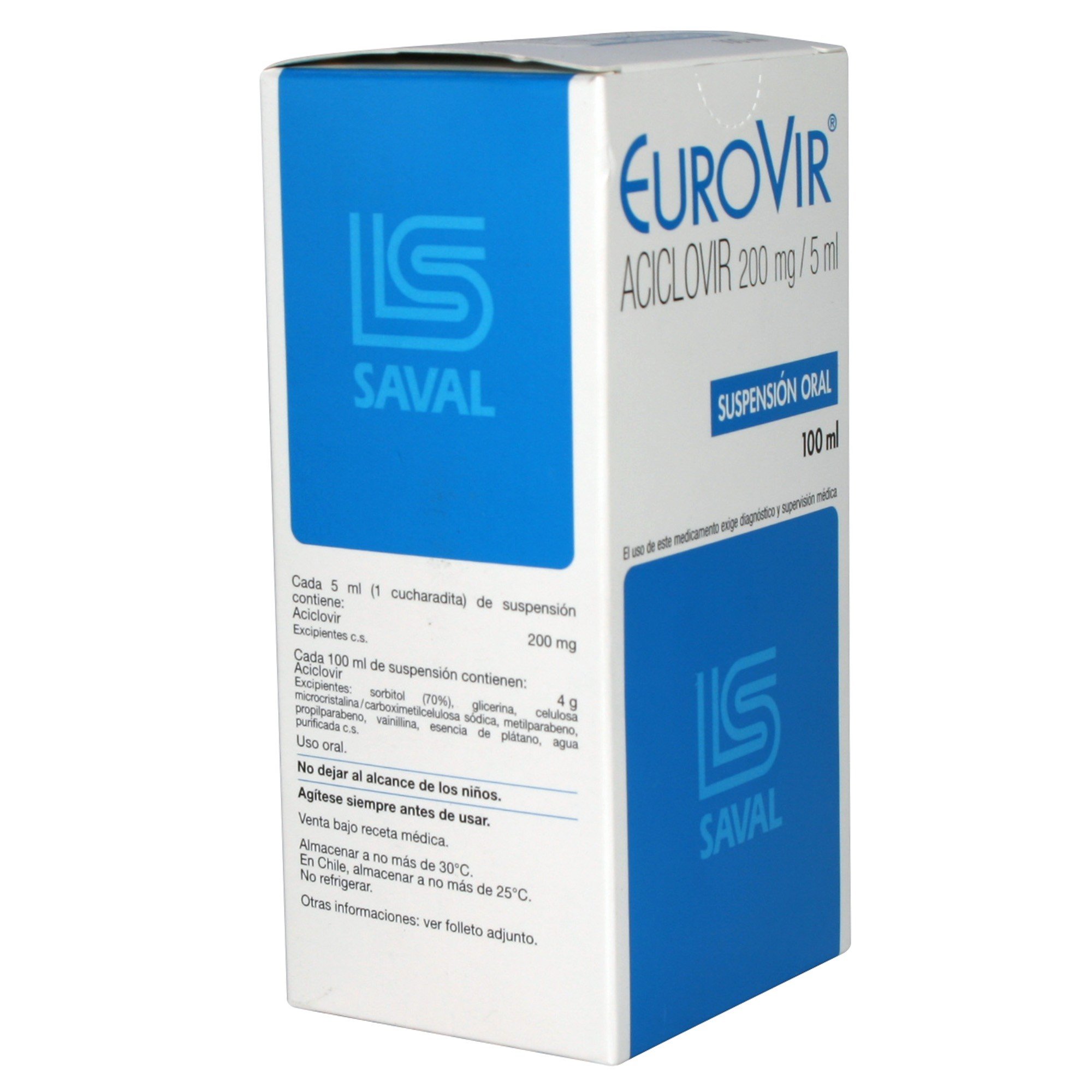 aciclovir suspension precio