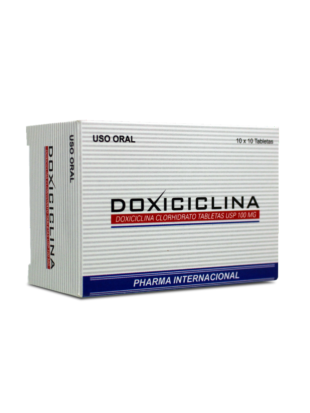 Doxiciclina capsulas de 100 mg