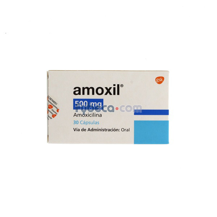 Amoxicillin 500 Mg Capsulas