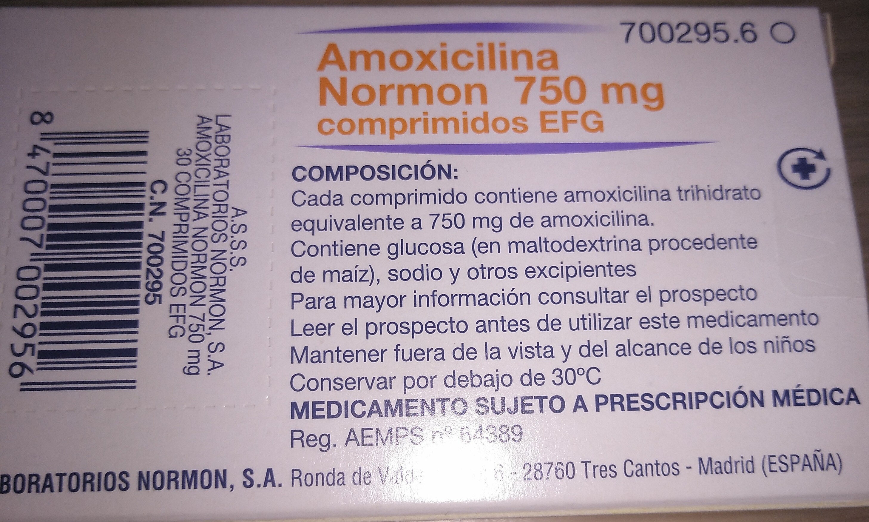 Amoxicillina españa