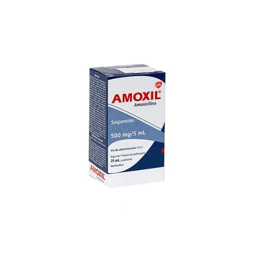 amoxil 500 mg suspension precio