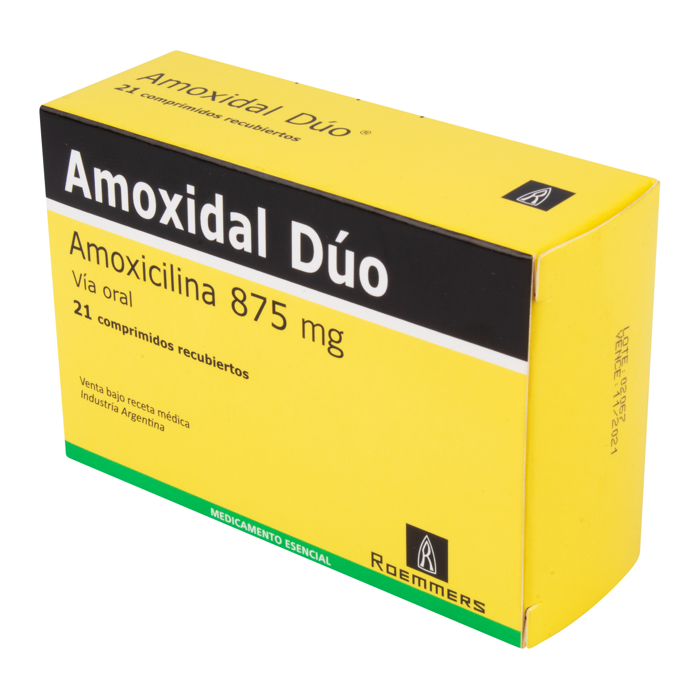 Amoxil 875 precio