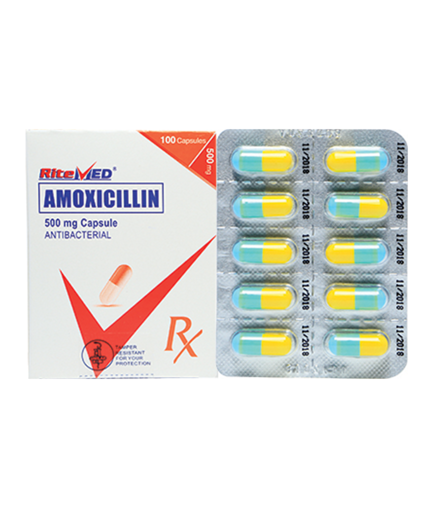 Amoxil cap 500 mg precio