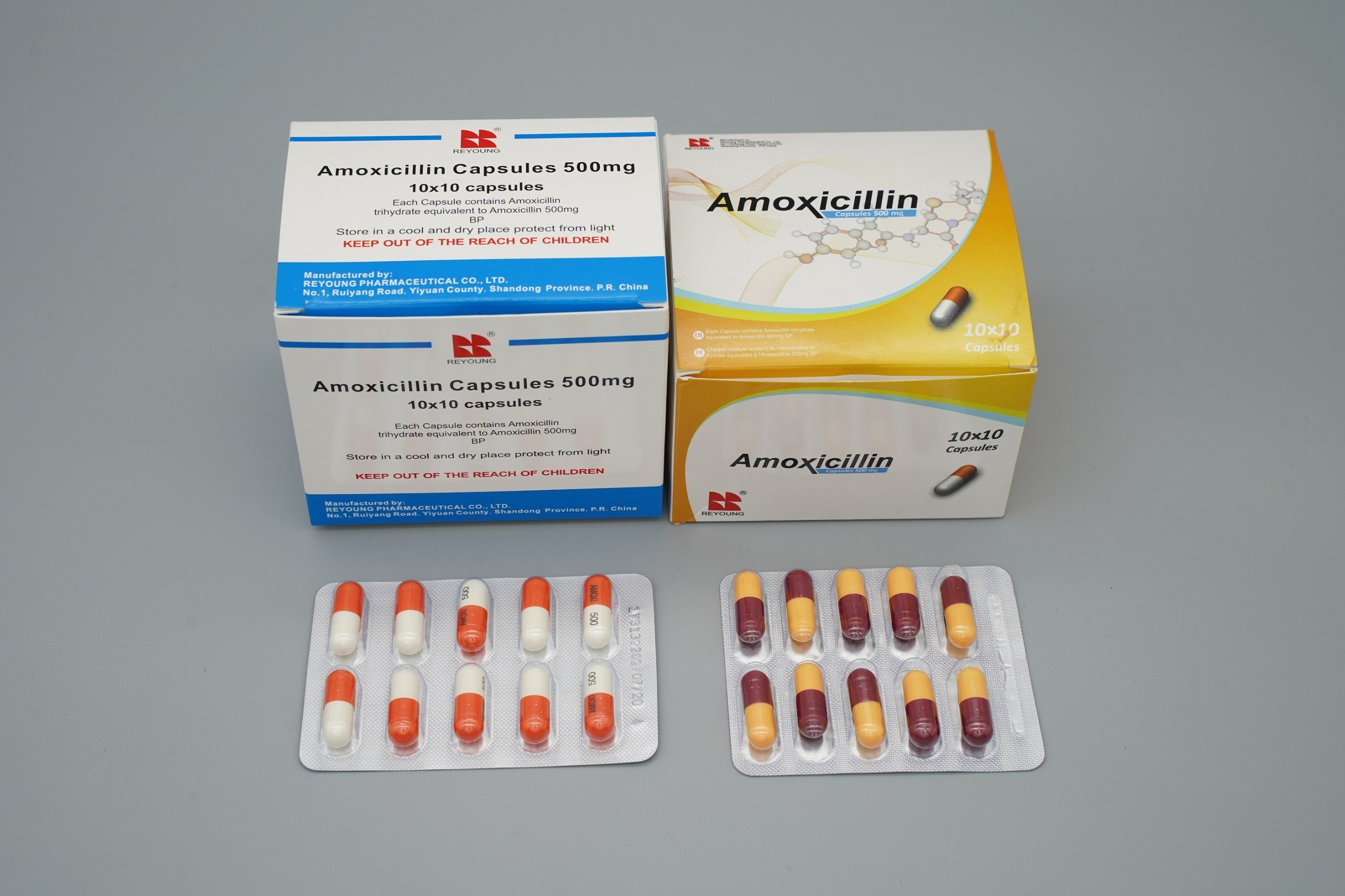 Amoxil cap 500 mg precio