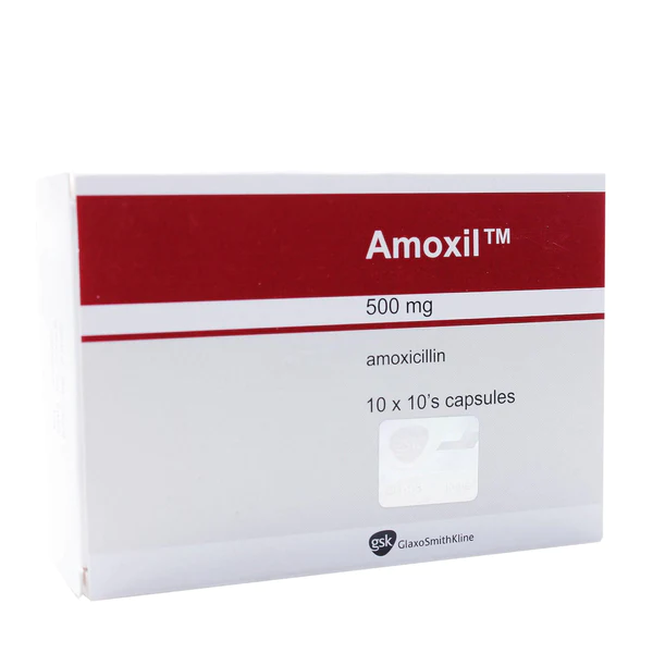 Amoxil cap 500 mg precio