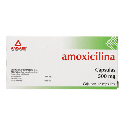 Amoxil Cap 500 Mg Precio