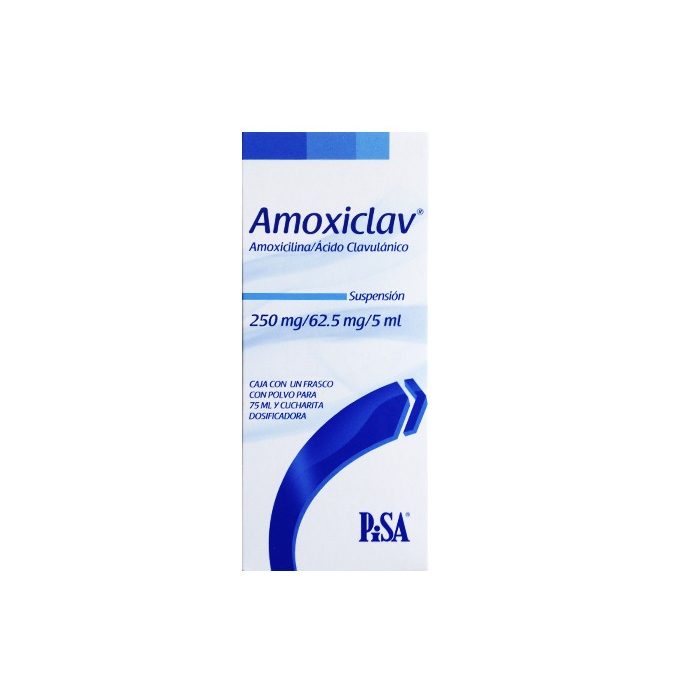 Amoxil de 500 mg susp 75 ml