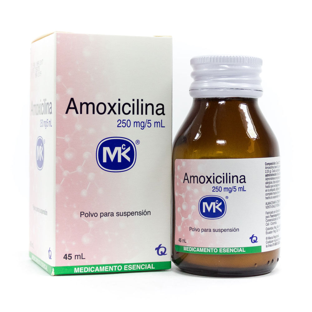 Amoxil jarabe pediatrico precio