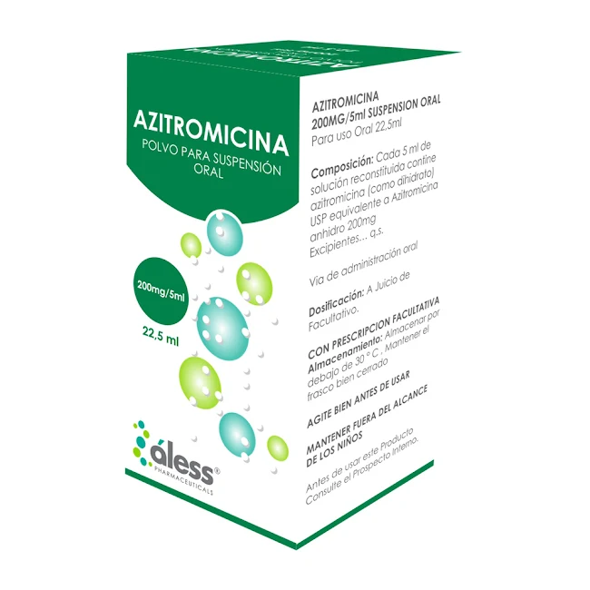 Azithromycin 100 mg per 5 ml