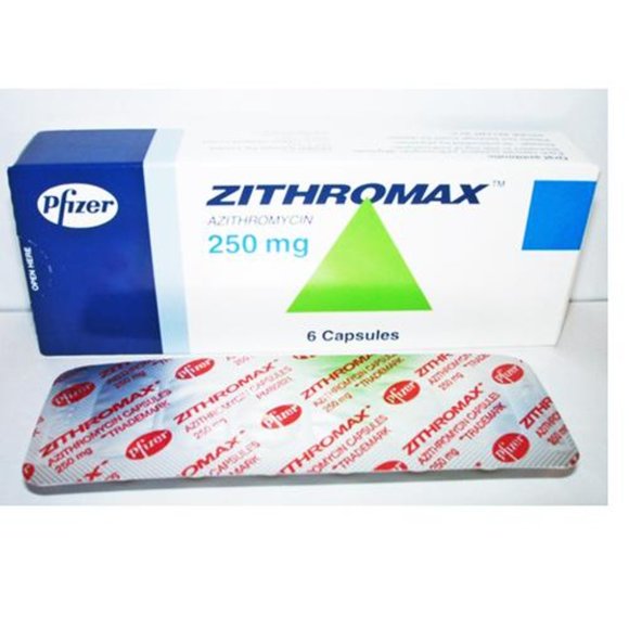 Azithromycin 250 mg 6 tabletas