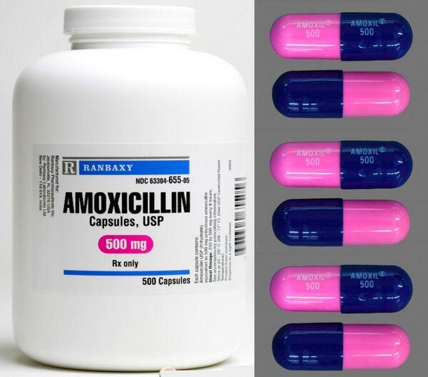 Amoxil 500 mg precio