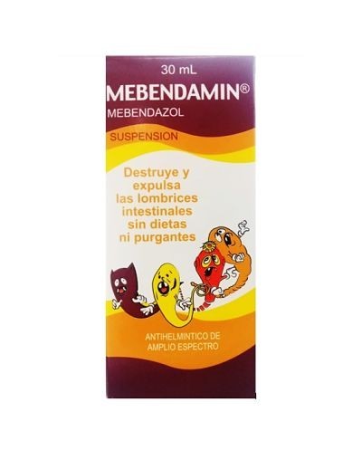 Mebendazol pediatrico precio