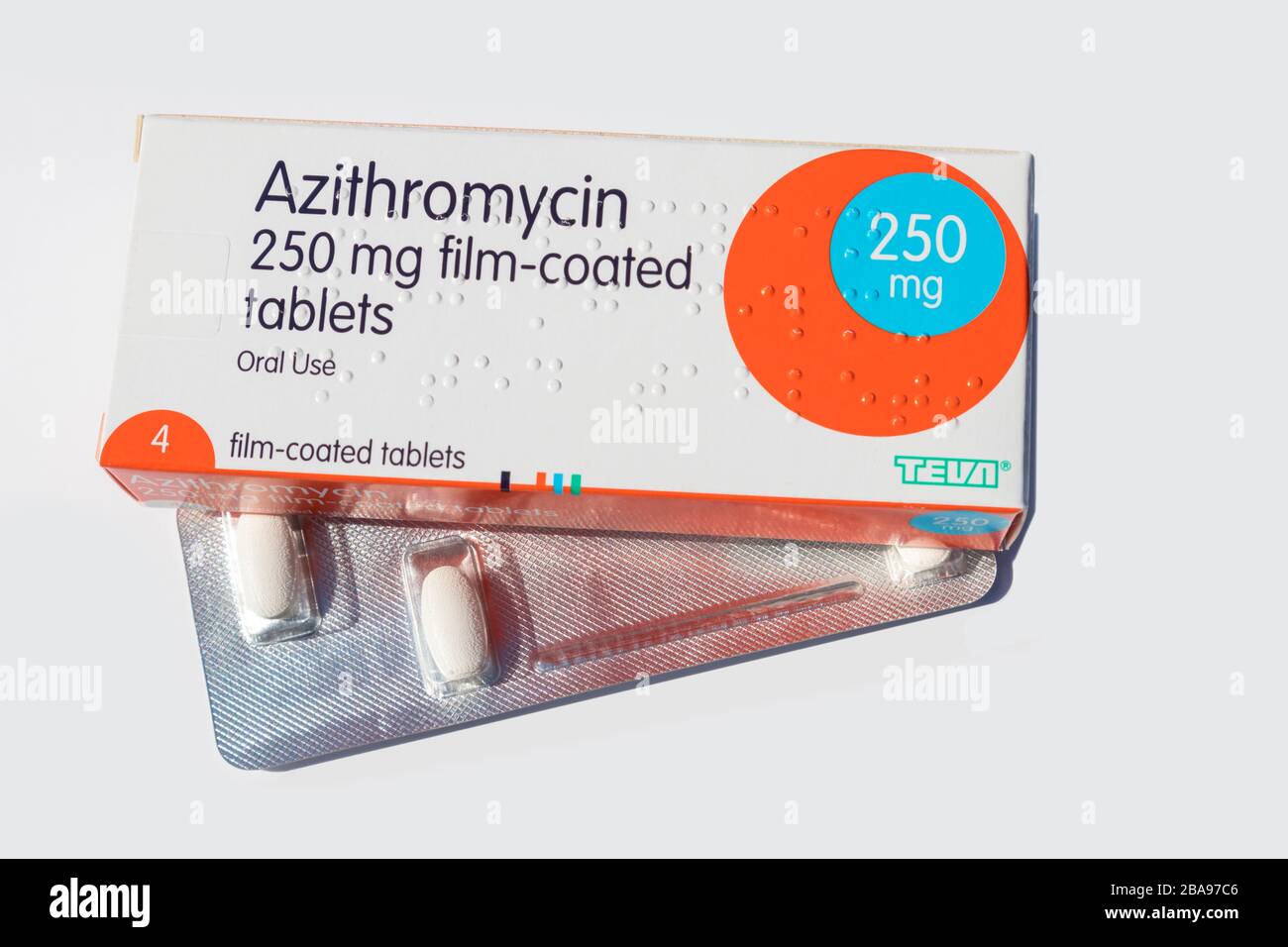 Pastillas azithromycin 250