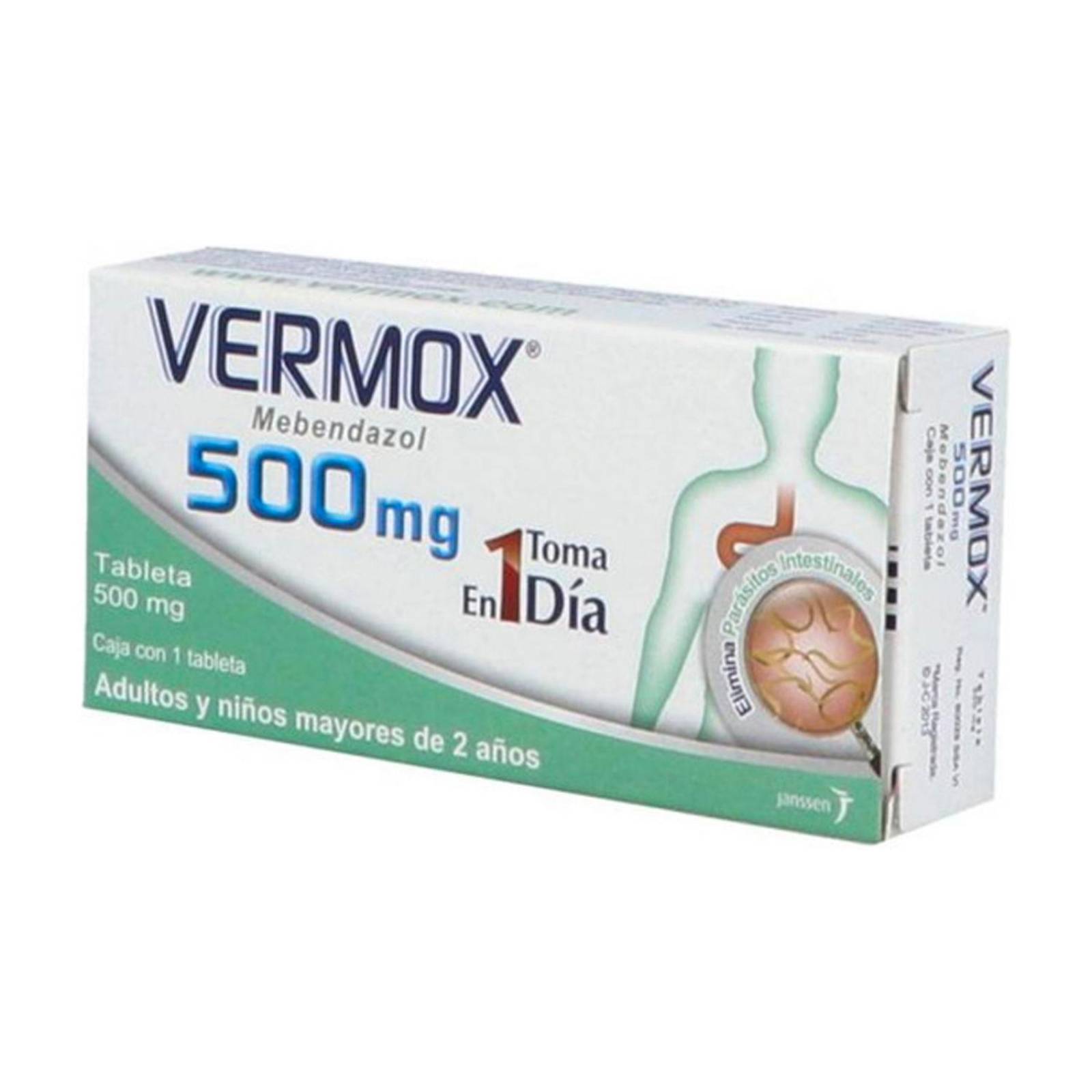 Vermox 500 precio