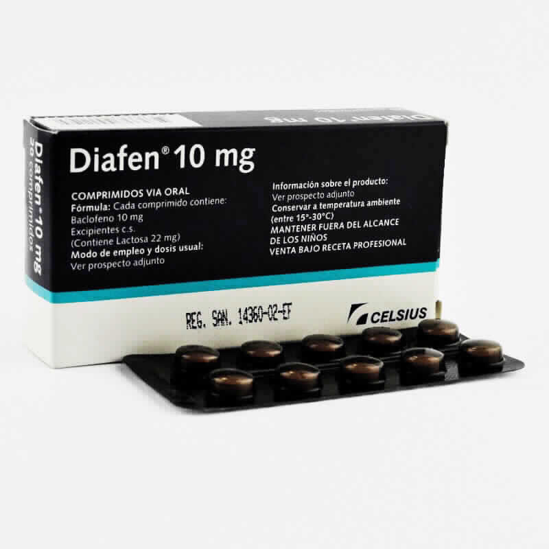 Baclofeno Lioresal Precio