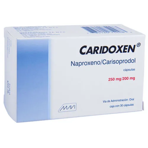 Carisoprodol meloxicam precio