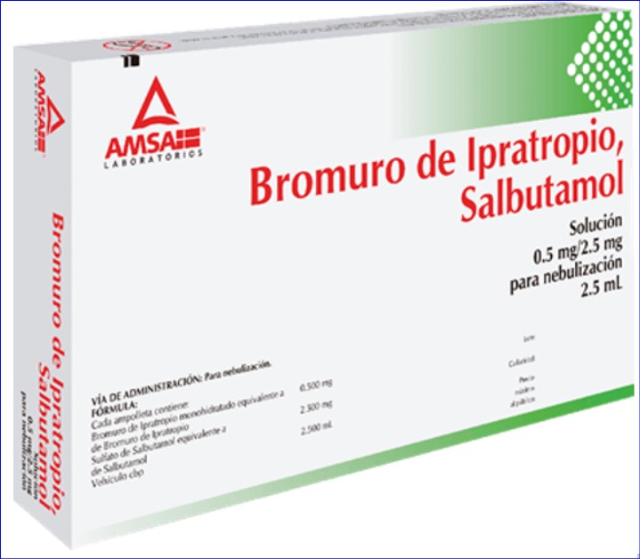 bromuro de ipratropio salbutamol costo