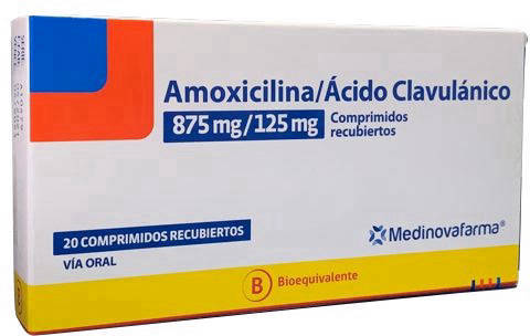 Amoxil 875 Mg Precio