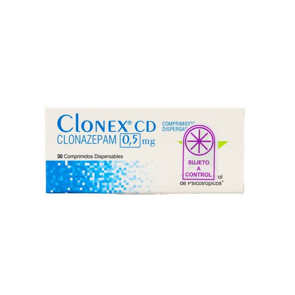 Clonazepam 1 mg x 60 precio