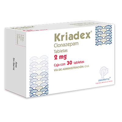 Clonazepam kriadex precio