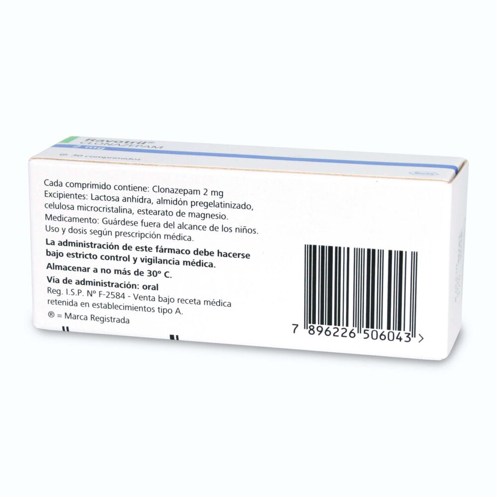 Clonazepam 2mg comprar