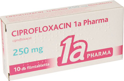 ciprofloxacin 1a 250 mg