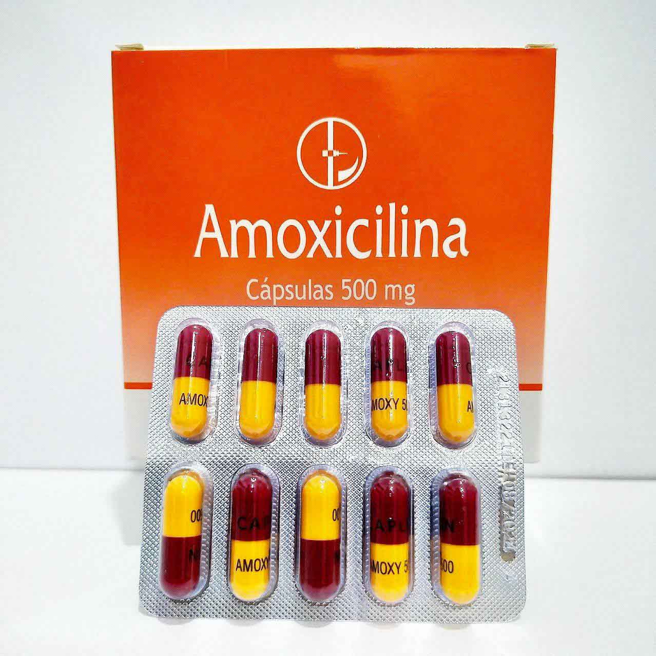 Amoxicillin 500 mg capsulas