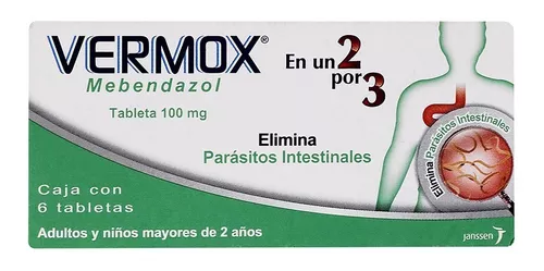 Vermox plus infantil precio