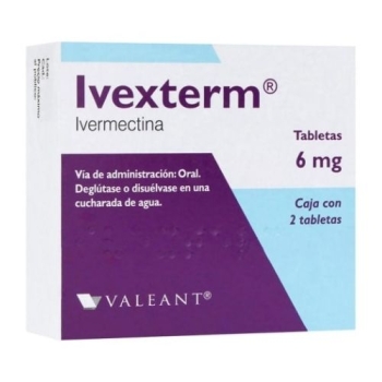 Ivexterm tabletas 6 mgs