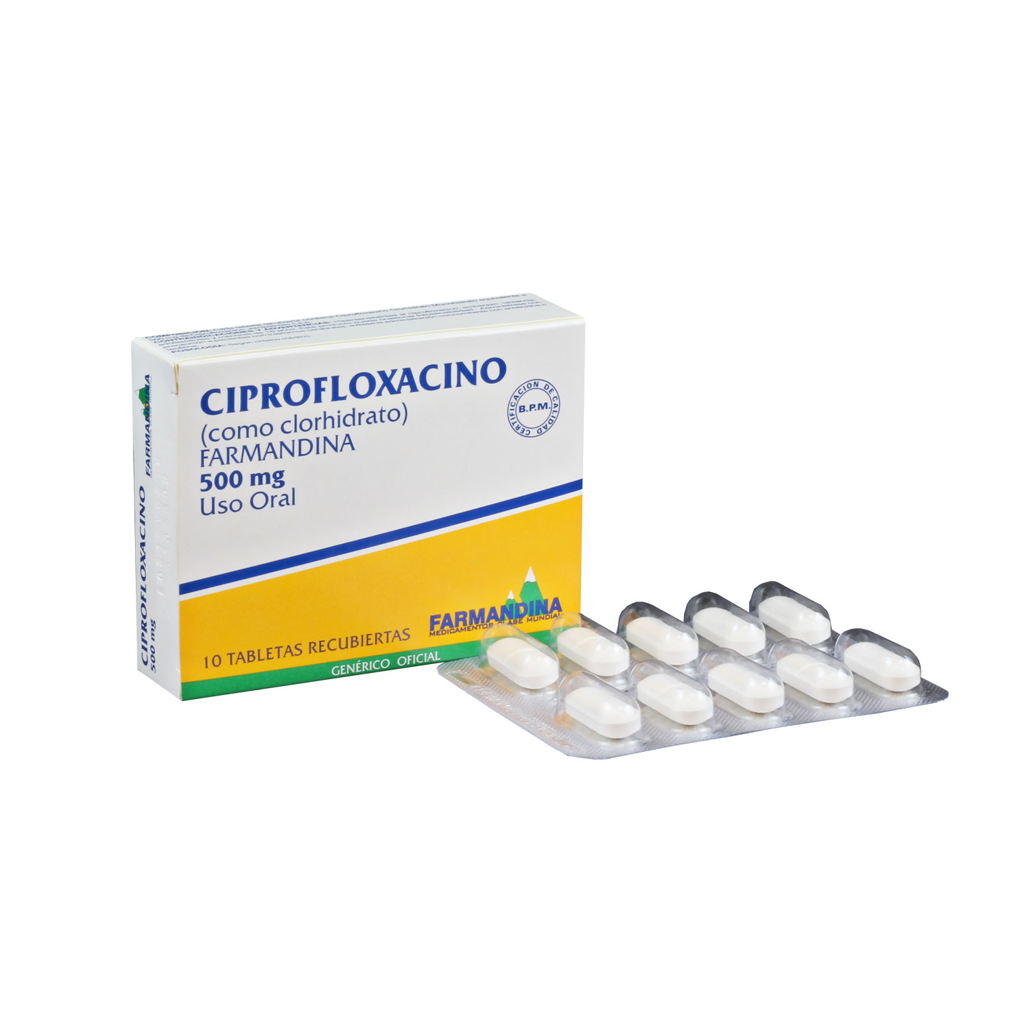 Ciprofloxacin 500mg l