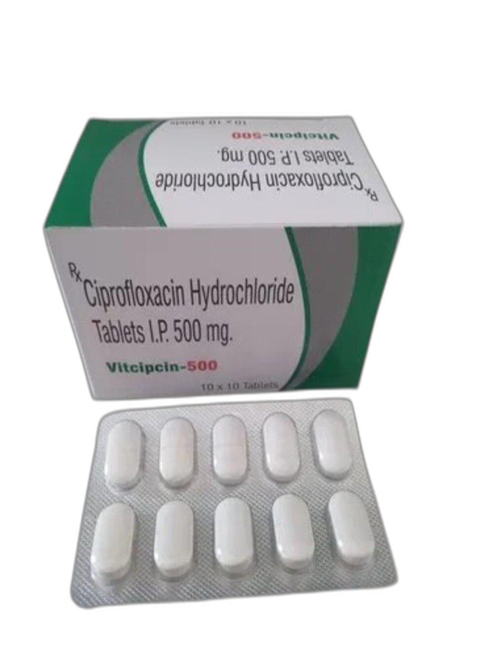 Ciprofloxacin Hcl 500 Mg Ta