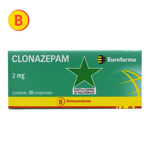 Clonazepam 2mg