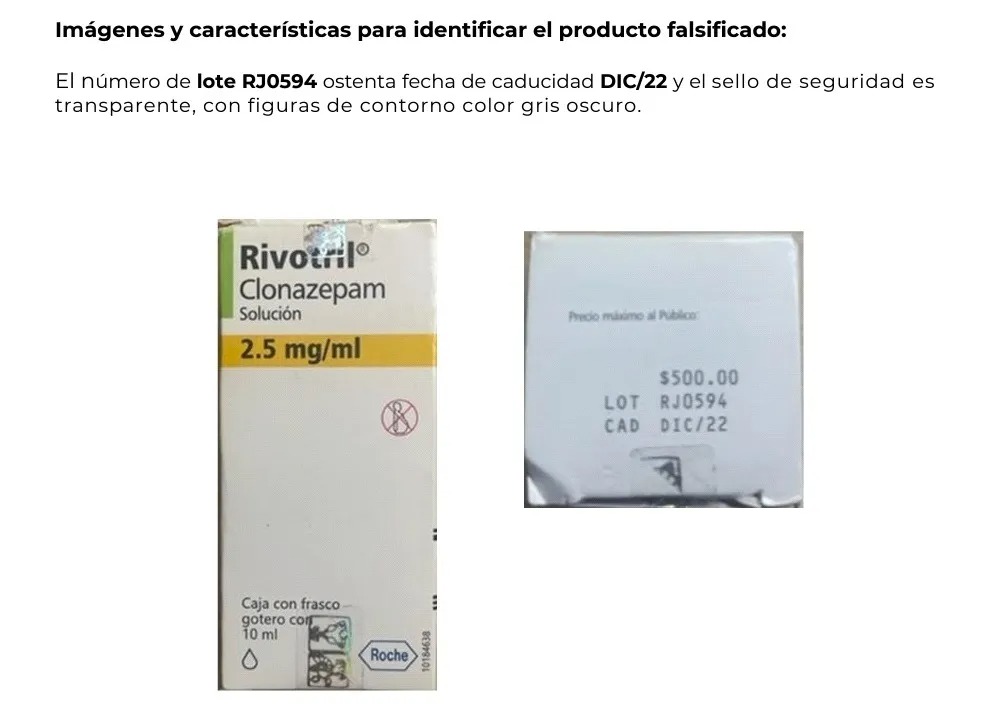 clonazepam rivotril precio