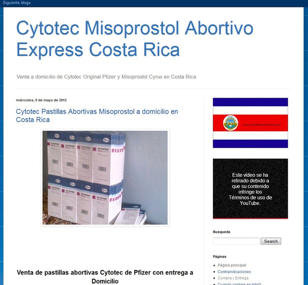 Compra de cytotec