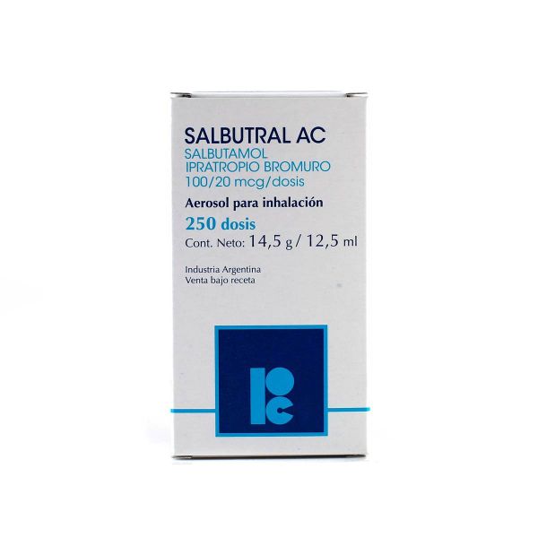 Comprar salbutamol en aerosol