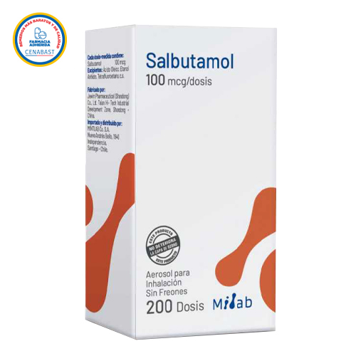 Salbutamol De 100 Mcg