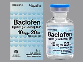 Baclofeno lioresal precio