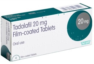 Tadalafil 20 mg 1 tableta