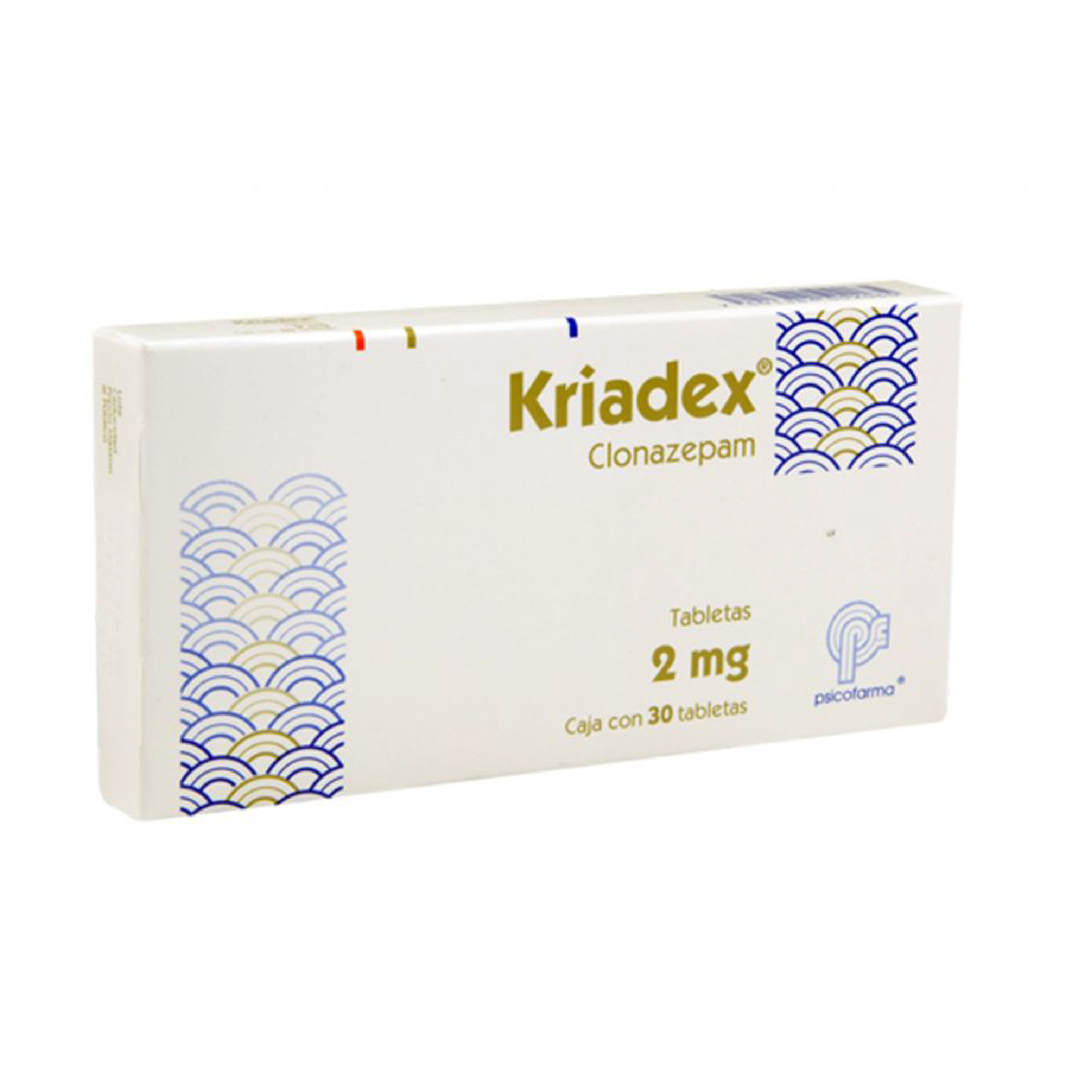 Clonazepam 2 Mg 30 Tabletas Precio