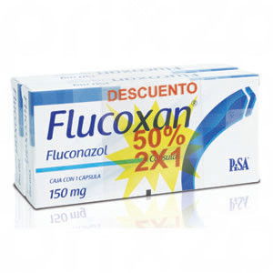 Diflucan capsulas 150 mg precio