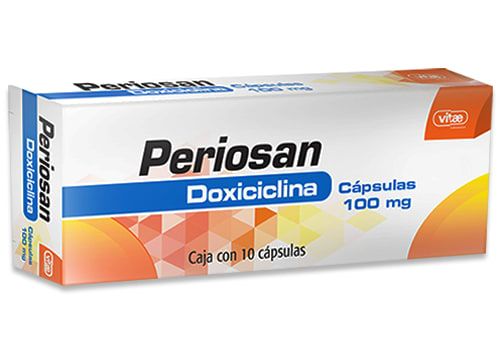 Doxiciclina 100 mg 30 capsulas